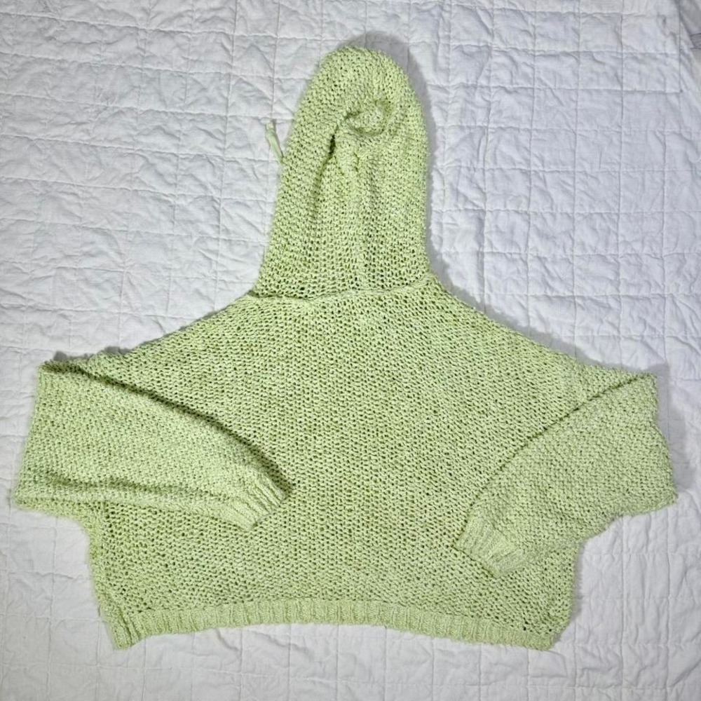 Pilcro sailcloth Textured Knit Hoodie – Size XL (Fits L/XL, Oversized) - Picture 9 of 9
